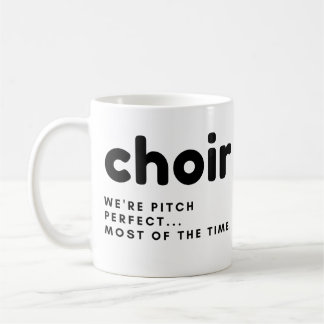 Choir Funny Gift Mugg - kostumiserad