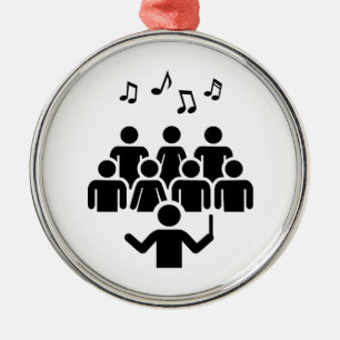 Choir Julgransprydnad Metall