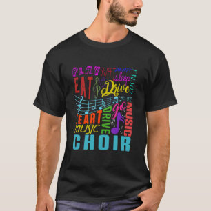 Choir Music Chorus Choral Music Conductor Gift T Shirt
