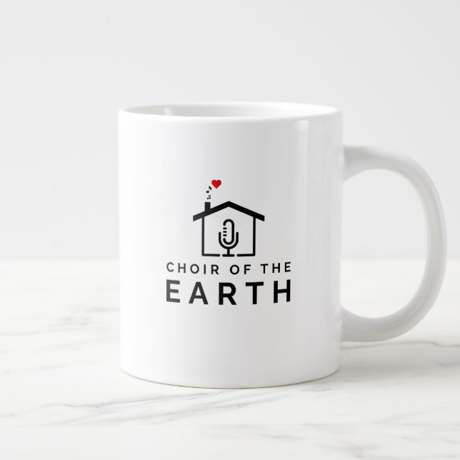 Choir of the Earth Logotyp Jumbo Pint Jumbo Mugg (Höger)