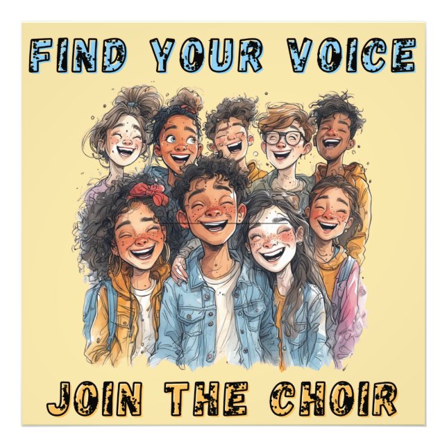 Choir Poster (Framsidan)