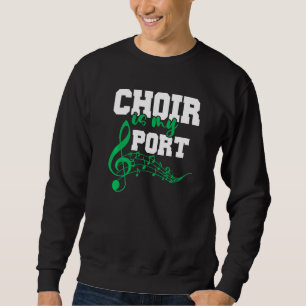Choir Teacher Chorister Choir Director Choir Choir Lång Ärmad Tröja