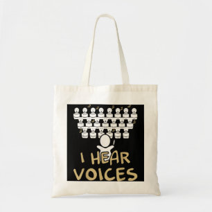 Choir Teacher I Hear Voices Funny Chorister Tee Tygkasse