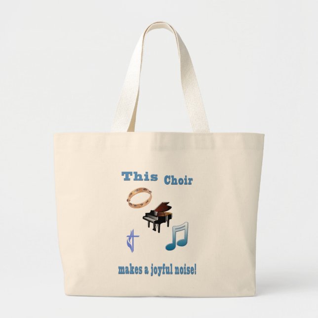 Choir tothe bag jumbo tygkasse (Framsidan)