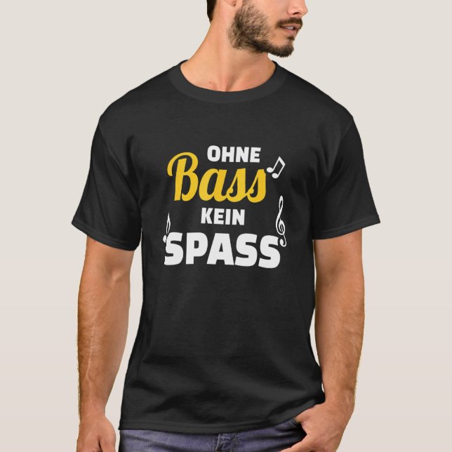 Choir utan bas Ingen Roligt T Shirt (Framsida)