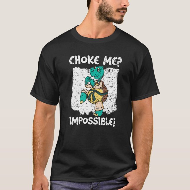 Choke Me Osible Turtle Älskare Tortoise Marine B T Shirt (Framsida)