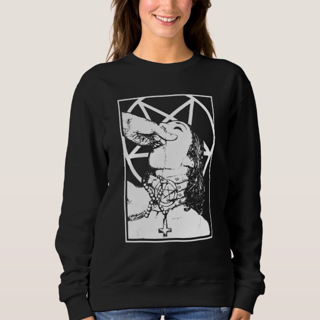 Choke Me Satan T Shirt (Framsida)