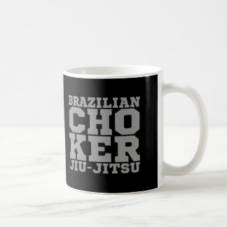 CHOKER - jag älskar brasilianska Jiu-Jitsu v07, Kaffemugg