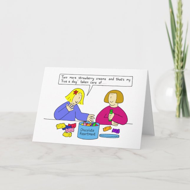 Choklad Älskare, godis och sötsaker. Kort (Framsida)