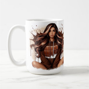 Choklad älskare kaffemugg