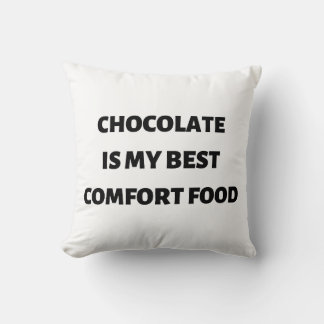 Choklad är min bekvämaste mat kudde