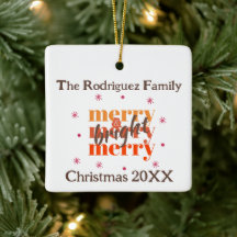 Choklad Brun Boho Glädje & Ljusstyrka Jul