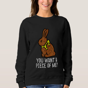 Choklad Bunny Vill du ha Biet från mig, Lustigt Ös T Shirt
