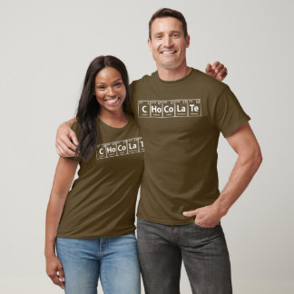 Choklad (C-Ho-Co-La-Te) Inslag T Shirt