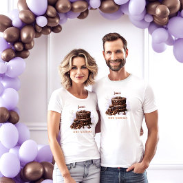 Choklad Cake 30års födelsedag Party Unisex T Shirt