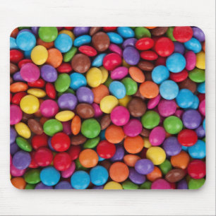 Choklad candy-regnbåge färg musmatta