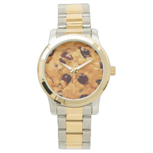 Choklad chip-cookie armbandsur