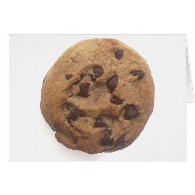 choklad-chip-cookie- hälsningskort (Framsidan Horizontal)