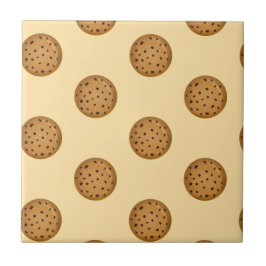 Choklad Chip Cookie  Kakelplatta