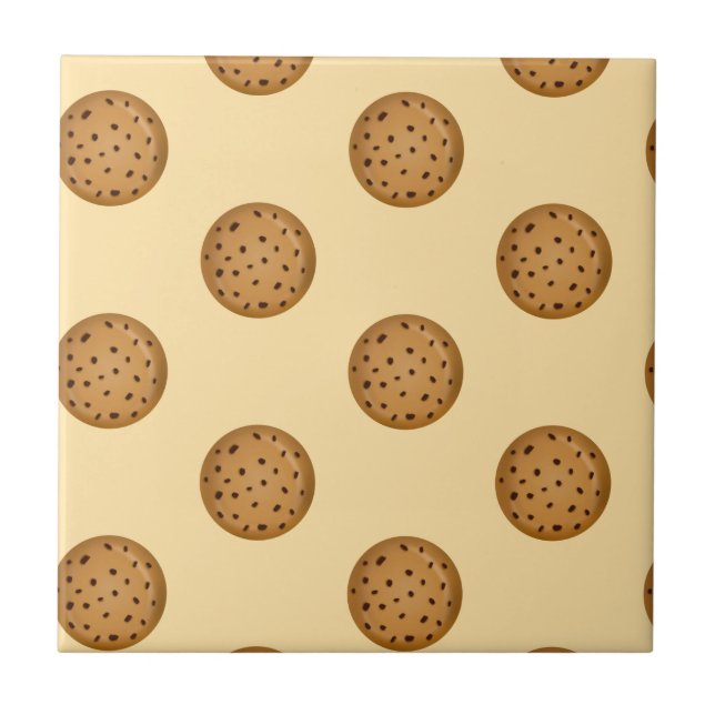 Choklad Chip Cookie  Kakelplatta (Framsidan)
