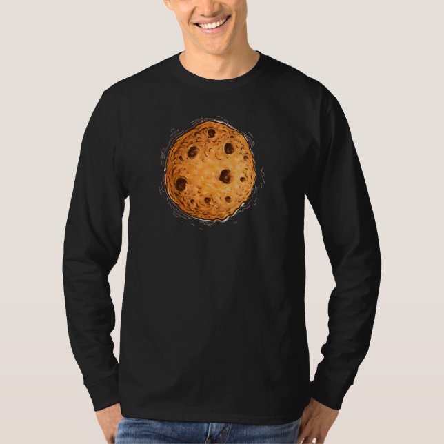 Choklad Chip Cookie Par Grupp Halloweenfest T Shirt (Framsida)