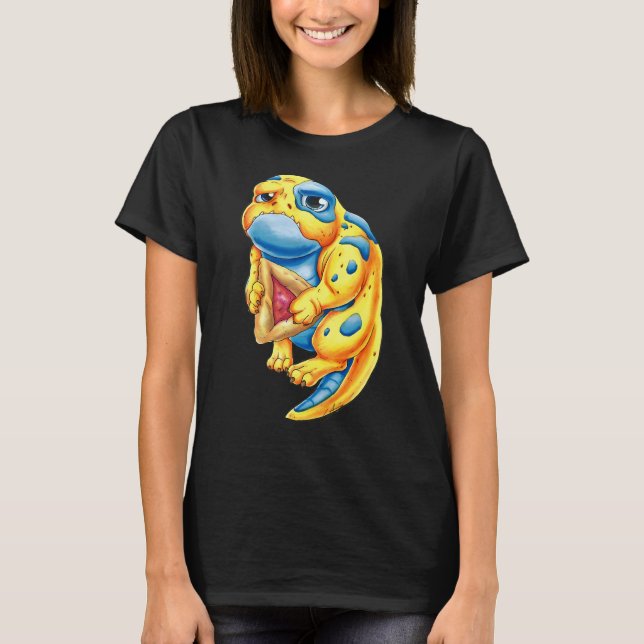 Choklad Chip Cookie "Pug" Tårta T Shirt (Framsida)