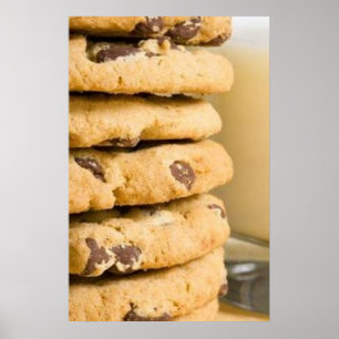 Choklad Chip Cookies Affischtryck Poster