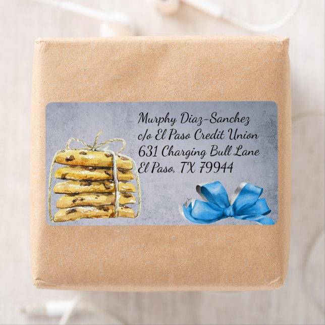 Choklad Chip Cookies & Blue Ribbon Frakterapi Fraktsedel (Insitu)