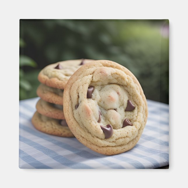 Choklad Chip Cookies Magnet (Framsidan)