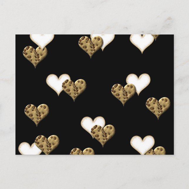 Choklad Chip och Socker Kakor Vykort (Framsida)