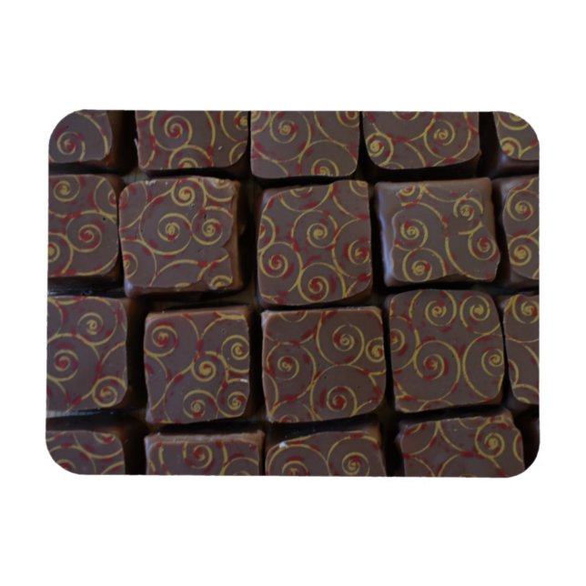 Choklad Chocolatier Bon Foodie Sweet Magnet (Horisontell)