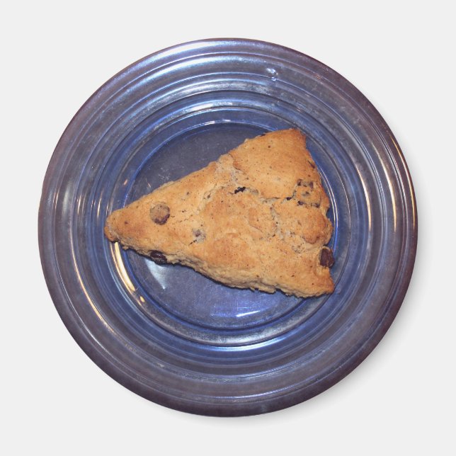Choklad Chunk Scone magnet (Framsidan)