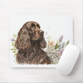 Choklad Cocker Spaniel i Syrenar Musmatta
