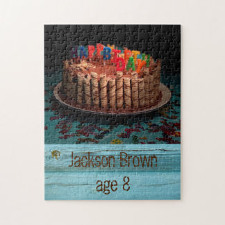 Choklad Cookies Finare Birthday Cake Candles Pussel