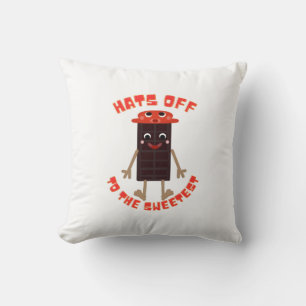 Choklad dag design kudde