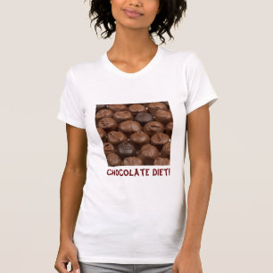 Choklad Diet! T-shirt för kvinnor
