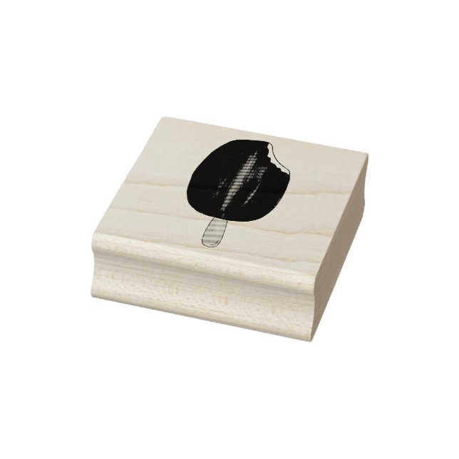 Choklad Dippad Ice Cream Pub Popsicle Food Frimärk Stämpel (Stämpel)