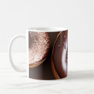 Choklad Donuts med Sprinkles Kaffemugg