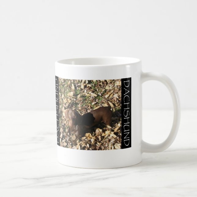 Choklad Doxie Kaffemugg (Höger)