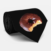 Choklad Frostat Gult Kakumpa Donut med Bita ut