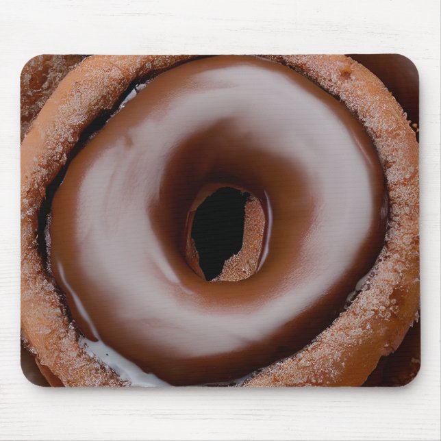 Choklad Frosted Donut Musmatta (Framsidan)