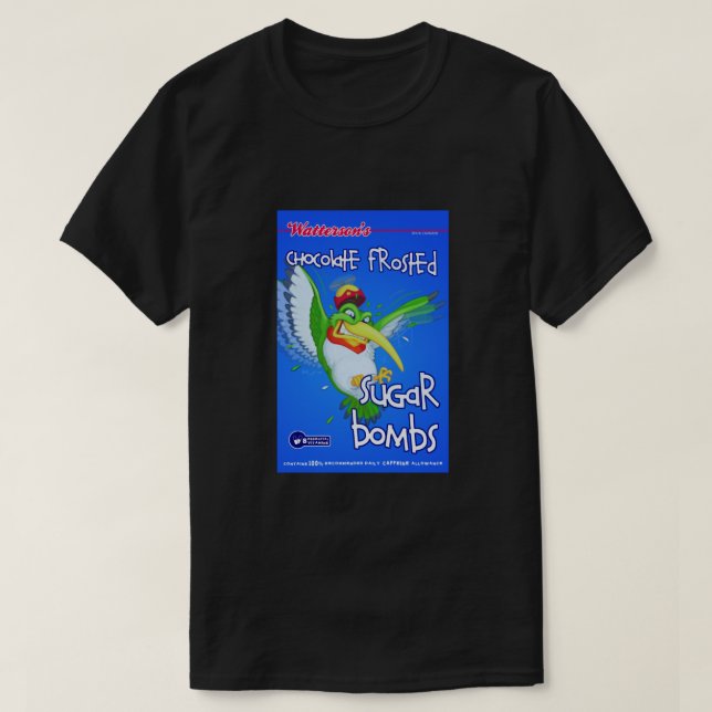 Choklad Frosted Sugar Bombs Classic T Shirt (Design framsida)