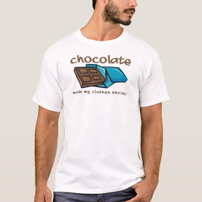 Choklad gjorde min kläderhjärnskrynklarerolig tee (Framsida)