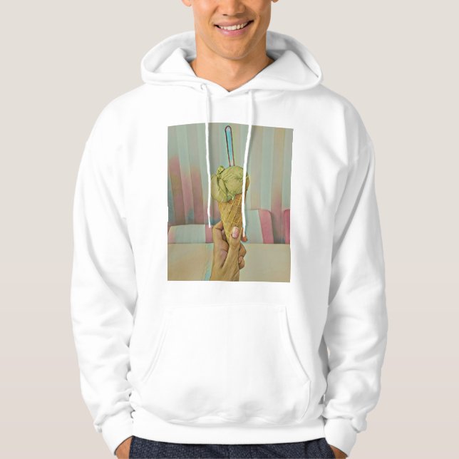 Choklad glass hoodie (Framsida)