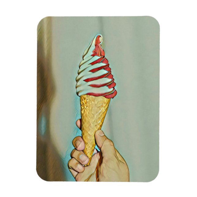 Choklad glass magnet (Vertikal)