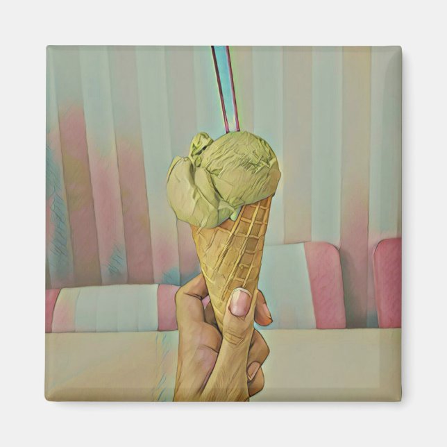 Choklad glass magnet (Framsidan)