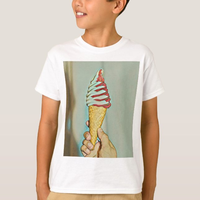 Choklad glass t shirt (Framsida)