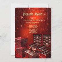 Choklad Godis Jul Högtidlig Inbjudan