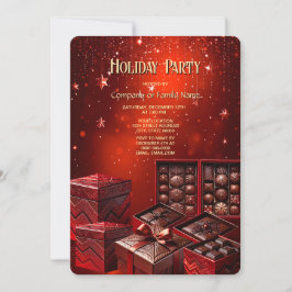 Choklad Godis Jul Högtidlig Inbjudan