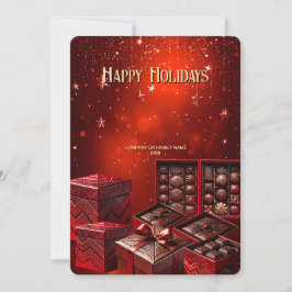Choklad Godis Jul Kort